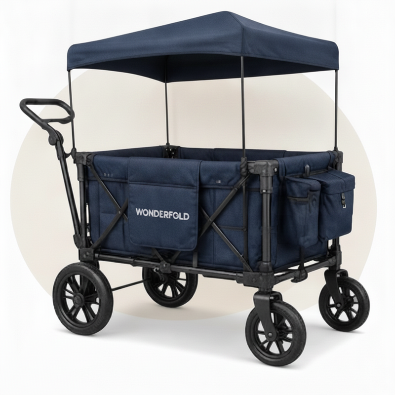 WonderFold X4 wagon for up to 4 children